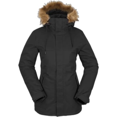 Fawn Ins Dames Wintersportjas Black S