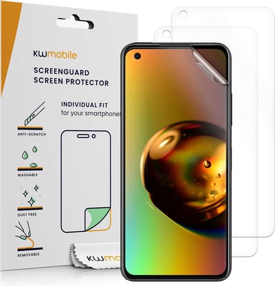 kwmobile 3x screenprotectors geschikt voor Asus Zenfone 10 - beschermende folie voor smartphone