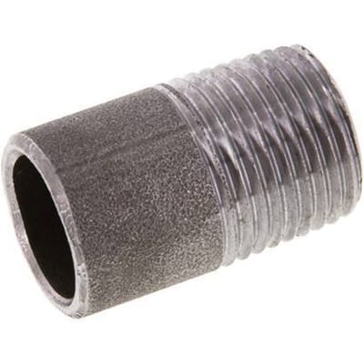 R 1/2'' Buitendraad x 21.3mm Stalen Pijpnippel met Las uiteinde 50 Bar DIN 2982 - 35mm [5 Stuks]