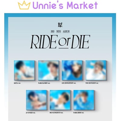 EVNNE - RIDE or DIE Digipack VER. Album Random 1ea blue