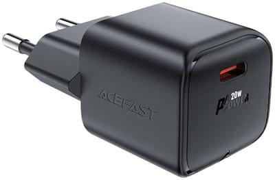 Netwerkoplader Acefast A73 Mini, 20W, 3A, 1 x USB-C, Zwart