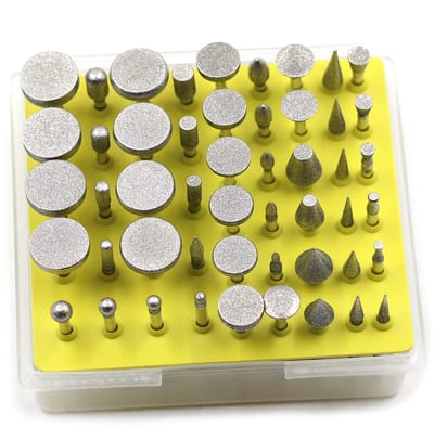 Slijpkoppen Set - Metaalbewerking Bits - Metaal Polijsten - Diamant Gecoat - 1/8 Inch Schacht
