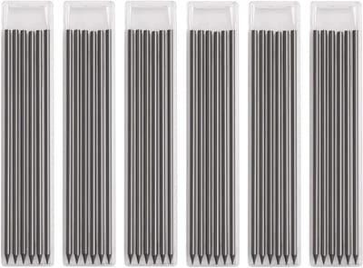 36 Stuks 2.8mm Potloodnavullingen, Herbruikbare Grafietnavullingen voor Houtbewerking, Ideaal voor Architectuur en Tekenwerk, Zwart