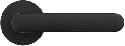 Deurkruk One - Colombo Design Mood Collection - Zwart - rond rozet - set
