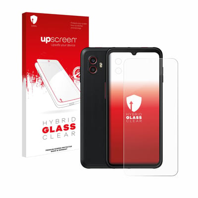 upscreen - Screenprotector voor Samsung Galaxy XCover 6 Pro (Voor+Camera) - Folie Beschermfolie Beschermglas transparant