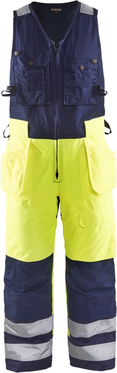 Blaklader Amerikaanse overall High Vis 8504-1977 - High Vis Geel/Marineblauw - C50