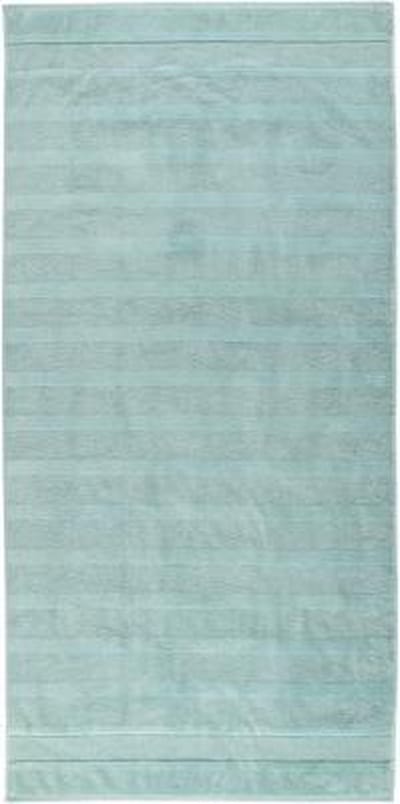 Cawo Noblesse2 Uni Handdoek - Seegrün 50x100