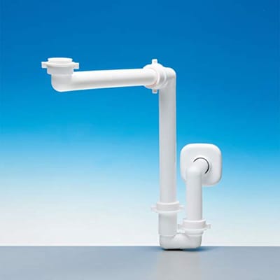 Sifon voor Badkamer 1 Inch / 2,54 cm - Eenvoudige Installatie en Ruimtebesparend