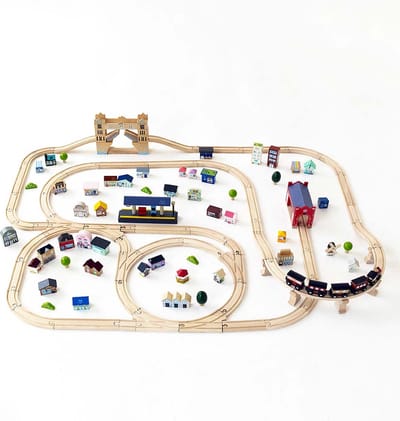 Le Toy Van LTV - Treinenset Londen (120 stuks)