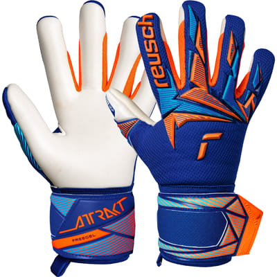 Reusch Attrakt Freegel Advance Junior Sharp Blue Keepershandschoenen Kinderen - Maat 5