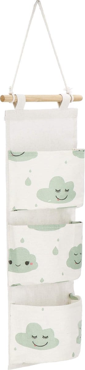 Springos Hangende Organizer - Opbergzak - Wand Organizer - Speelgoed - 3 Vakken
