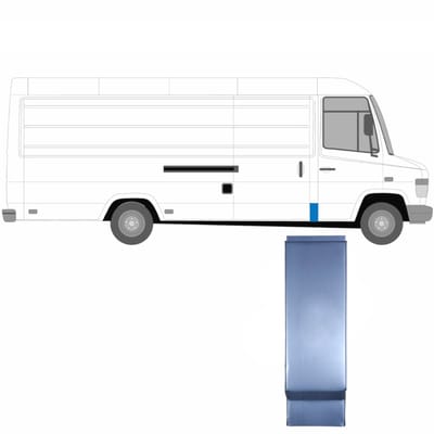 Plaatwerkdeel zijpaneel voor Mercedes Vario 1996- / Links = Rechts (symmetrisch)
