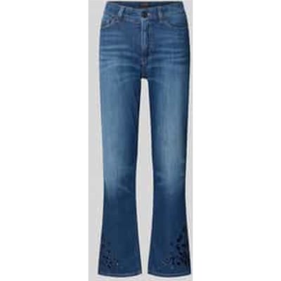 feminine fit jeans met pailletten