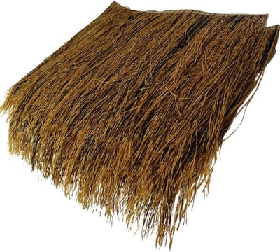 Kunstpalm Rietrollen - Synthetisch Stro - Terras Decoratie - Waterbestendig Profiel - 05m Breed - Natuurlijk
