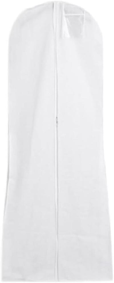 Jurkenhoes - Kledingbeschermer - Veilige Opslag - Ademend Vliesstof - 180 x 70 cm - Wit