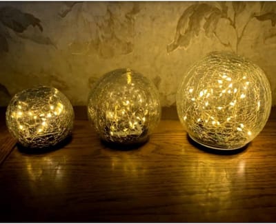 EXCITAT Buitenzonnelampen - LED-zonnelampen - Geschikt voor buitentuinen - Waterdichte zonnetuinlampen - Geschikt voor tuindecoratie, balkons, terrassen, gazons, paden - Warm wit licht - 3 stuks