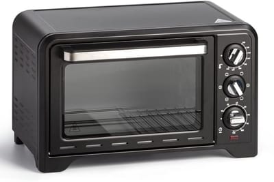 Ploutos® Oven - Elektrische Oven - Vrijstaande Elektrische Oven - Luxe Heteluchtoven met Grillfunctie - Zwart - 32cm x 47cm x 28cm