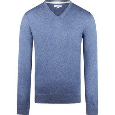 McGregor V-neck Sweater Faded Blue Size: S | Sweaters Outlet | Heren | Blauw