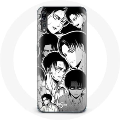Coque pour Huawei p20 Attaque des Titans Manga Levi Ackerman