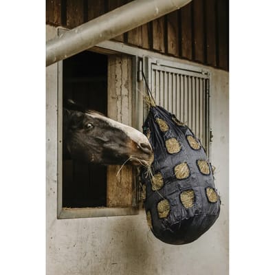 Hooizak met gat voor paard Hippotonic