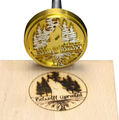 Branding Ijzer - Hout Stempel - Personalisatie Projecten - Op Maat Gemaakt Ontwerp - 2.5cm Vierkant