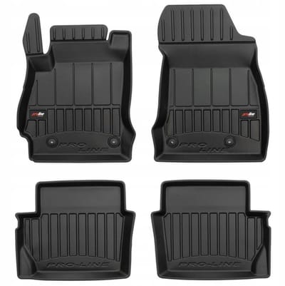 FROGUM – 3D Rubber Vloermatten voor MAZDA 2 II (2007-2014) – Set van 4 matten – TPE – Hoge rand 6 cm