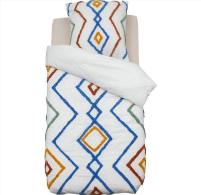 Atmosphera Kids Dekbedovertrek set met 1 kussensloop 140x200cm/65x65cm - Marrakech