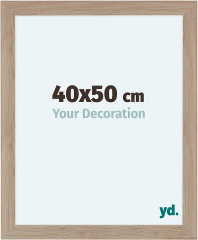 Your Decoration - Fotolijst 40x50 cm - MDF - Eiken Licht - Como