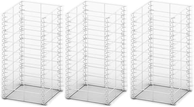 Stenen Manden Set - Keerwand Elementen - Tuin Decoratie - Verzinkt Staal - 25x25x50 cm