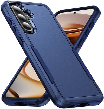 Back Cover Geschikt voor Samsung Galaxy A36 | Rugged Hoesje | Beschermhoes | Schokbestendige Hardcase | Shockproof | Tegen Vallen | Blauw
