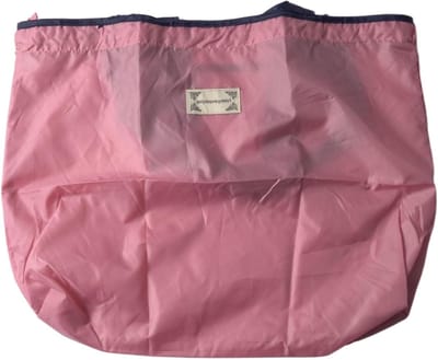 Vouwbare boodschappentas, lichtgewicht en zeer stevig (tot 10 kg), compact met draaghandvat voor supermarkt, reizen en opslag, 52 x 38,5 cm, duurzaam en herbruikbaar.