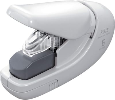 Nietmachine Plus nieten zonder nietjes wit | 5 stuks