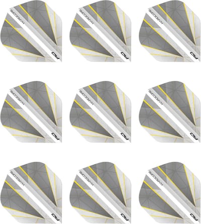 Dartpijlen Flights Premium Standaard 100 Micron - 9 Stuks (3 Sets) - Professionele Stabiliteit & Duurzaamheid