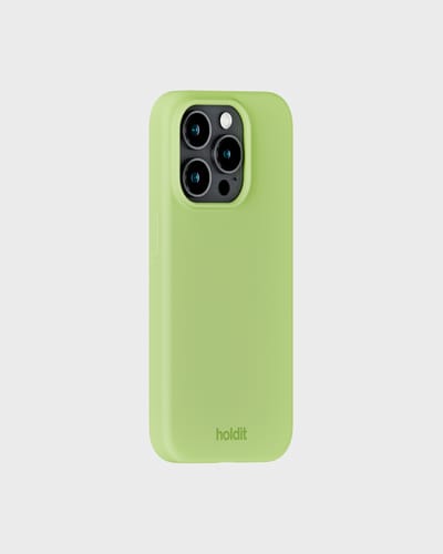 Holdit Silicone Case geschikt voor Apple iPhone 15 Pro Max - Matcha