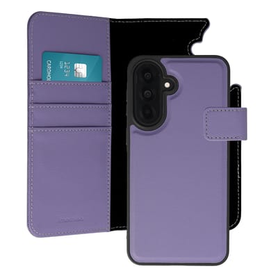 imoshion Hoesje - Geschikt voor Samsung Galaxy A37 (5G) - Uitneembare 2-in-1 Luxe Bookcase - Paars