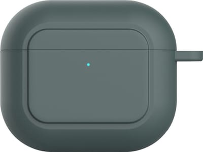 New Age Devi - Beschermhoes geschikt voor Apple Airpods 3 - Donker Groen - Siliconen case - Geschikt voor Apple Airpods 3