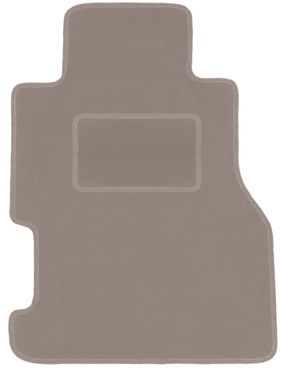 Beige bestuurdersmat voor: Honda Civic VII 3-deurs hatchback, coupé (2001-2005)