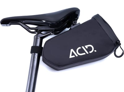 ACID Zadeltas Klik - zadeladapter voor fiets - waterafstotend - 1L - zwart