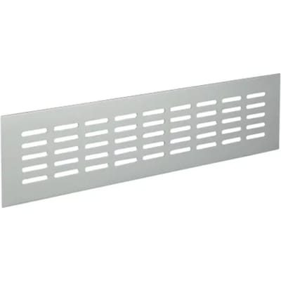 Renson Inbouwventilatiestrip 400x80mm Zilver