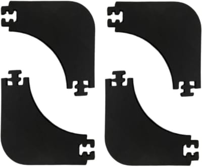 Dartbord Surround - Muur Bescherming - Spel Beschermen - Schade Voorkomend - 45 cm Binnendiameter - Zwart