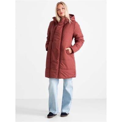 Prénatal 2 in 1 zwangerschapsjas Dark Red Brown S Dames