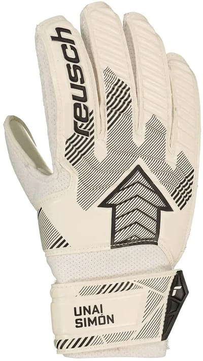 Reusch Attrakt Solid Junior Keepershandschoenen Beige,Wit 4 Kinderen