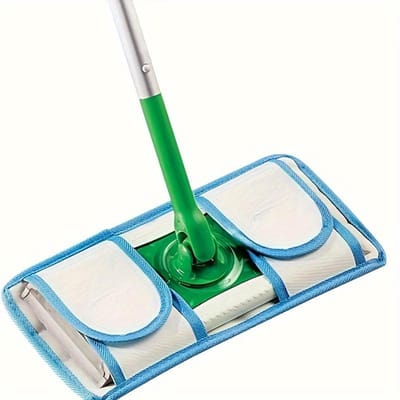 Premium Microfiber Vlakke Mop Navulling Pad - Wasbaar, Duurzaam, Zeer Absorberend, Dubbel Gebruik, en Gemakkelijk te Reinigen Huishoudelijk Schoonmaakproduct