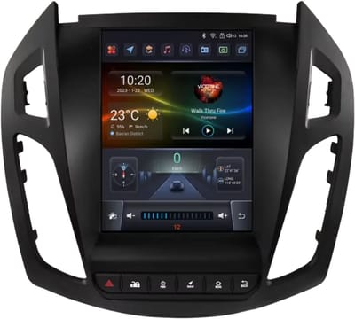 Autoradio met bluetooth - Carplay - Voor Ford Transit Tourneo (2013-2018) - Geschikt voor Apple en Android - Stereo - Navigatie - Navigatiesysteem auto - 3GB 32GB