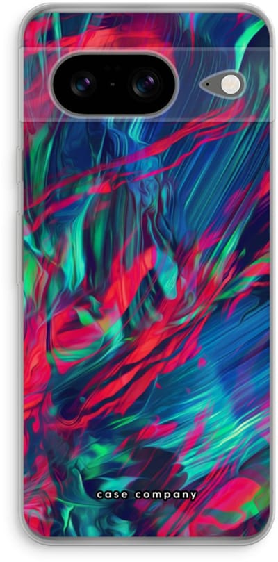 Case Company® - Hoesje geschikt voor Google Pixel 8 hoesje - Pilgrims Of The Sea - Soft Cover Telefoonhoesje - Bescherming aan alle Kanten en Schermrand