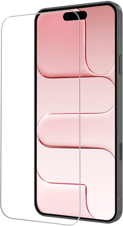 Screenprotector - Geschikt voor Apple iPhone Air - Volledige Dekking - Met Dichte Notch Full protection - Beschermglas - Gehard Glas - Tempered Glass - Screen Protector - Bescherm Cover
