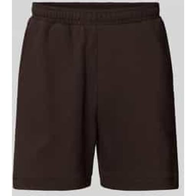 regular fit sweatshorts van puur katoen