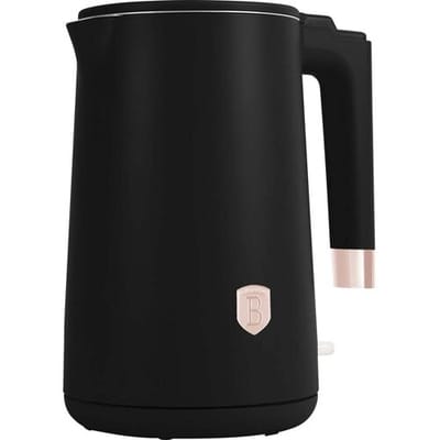 BerlingerHaus BH-9578 Waterkoker CoolTouch-behuizing Aantal/Volume: 1.7 l Zwart, Roze