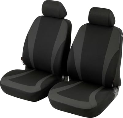 Walser Auto stoelbeschermer Mendoza anthrazit grijs voor Voorstoelen