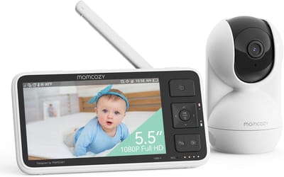 Babyfoon met Camera - Video Babyfoon - Baby in de gaten houden - Zonder Wifi